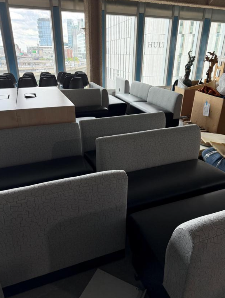 Grey/Black Sofa