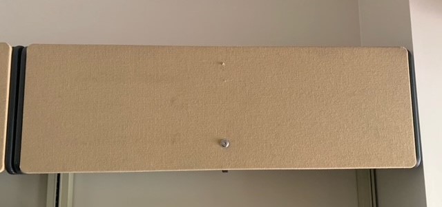 48" x 12" x 16" Hanging Flip Door Cabinet