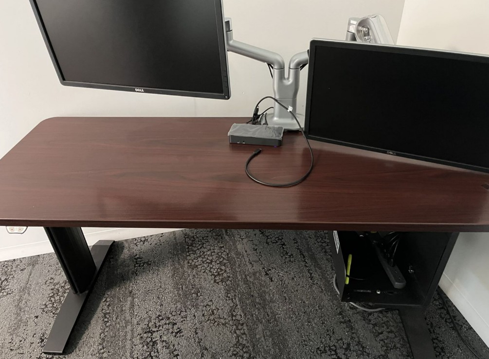 Height-adjustable table