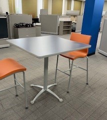 Bar Height Square Tables 