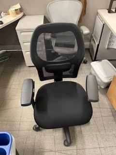 400Lb Rated Task Chair - Black 