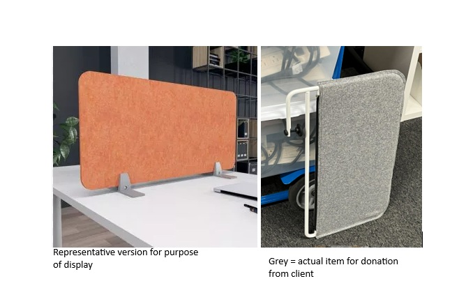 16” x 24” desk screens