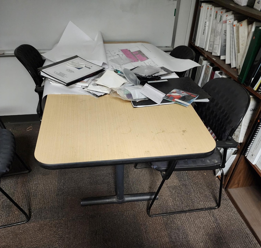 30 x 60 Wood Top Table