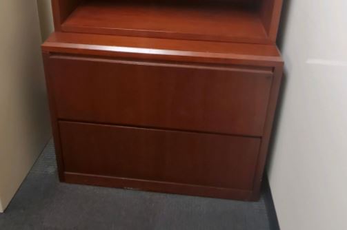2 Drawer Lateral Wood Filing Cabinet (20 x 35.5)