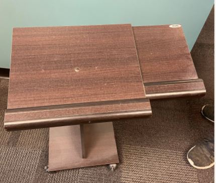 Small Wood Podium (20 x 12)