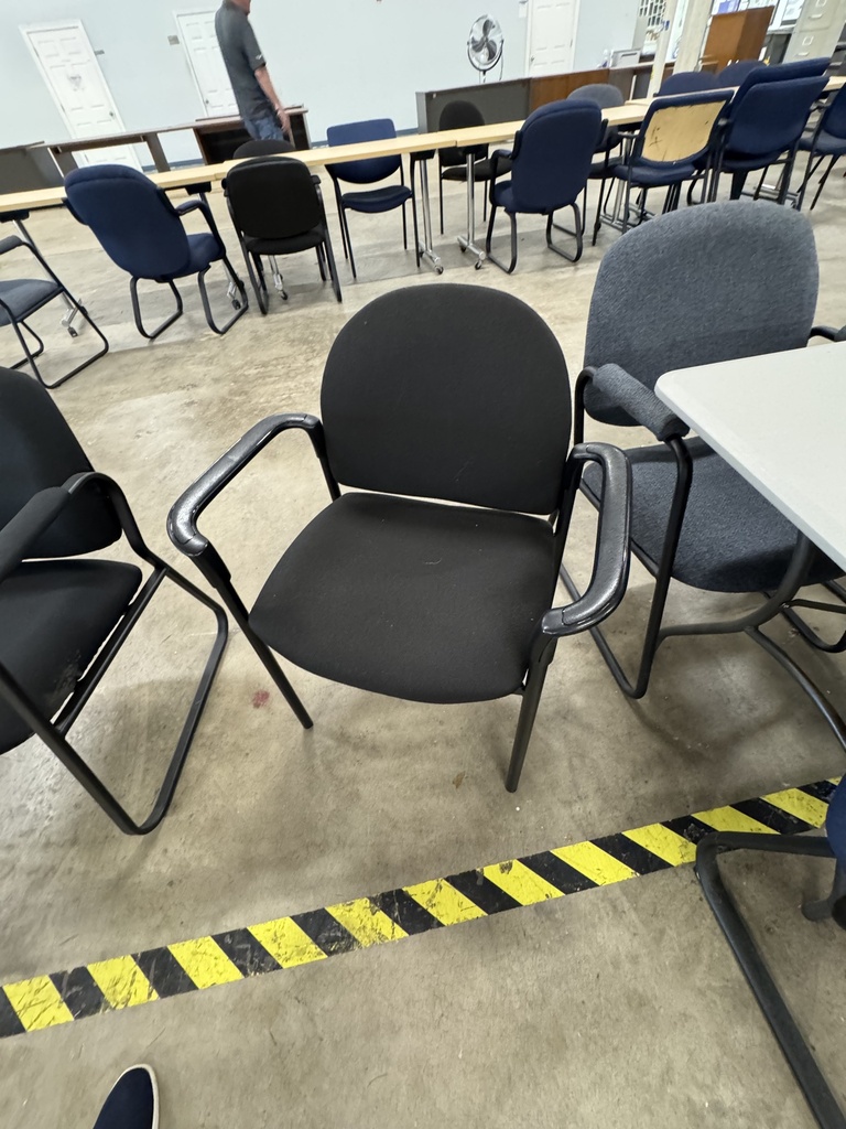 Black Side Chair *Fair to Bad Condition*