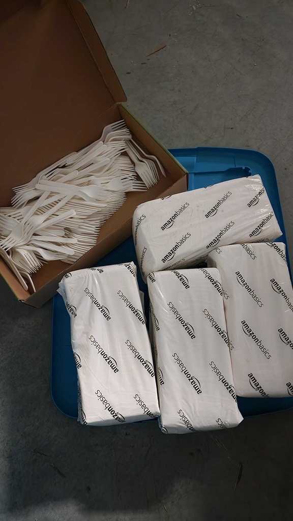 Box of Unused Kitchenware