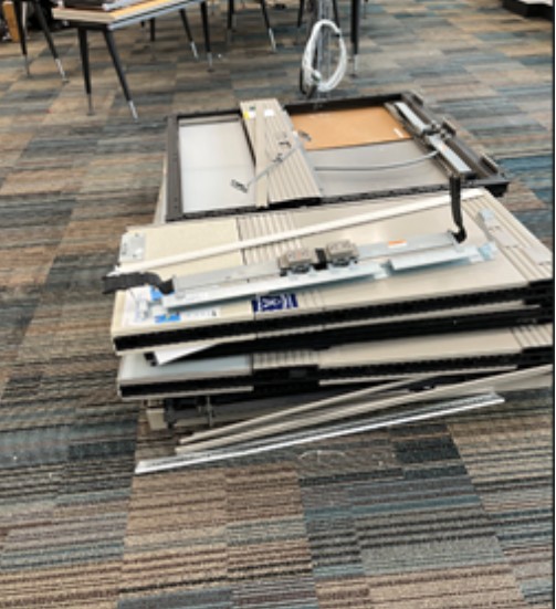 Disassembled Cubicle