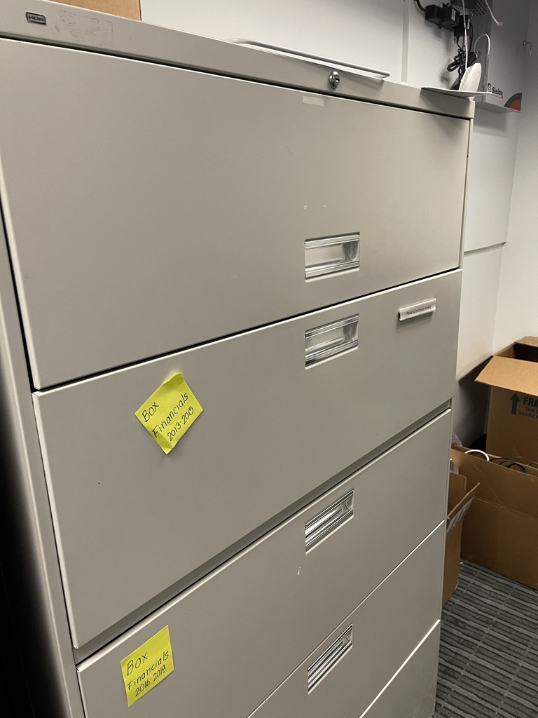 5 Drawer Lateral File Cabinet