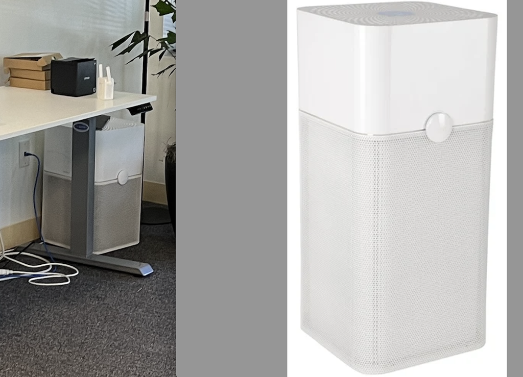 Portable air unit *Right image for photo representation*