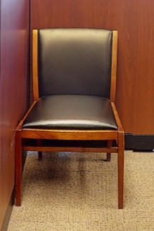 Leather Side Chair (no arms)