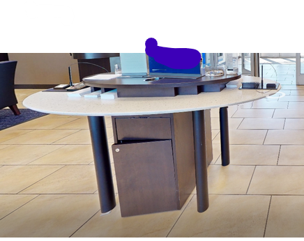 Cheque desk