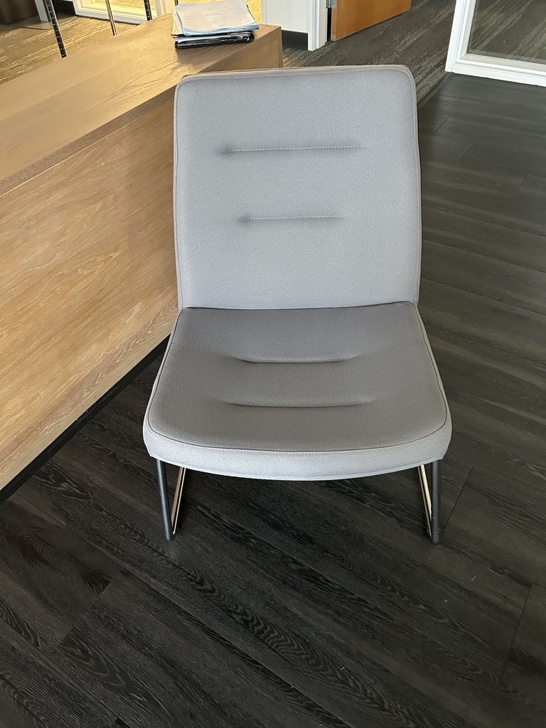 Gray O/S chair