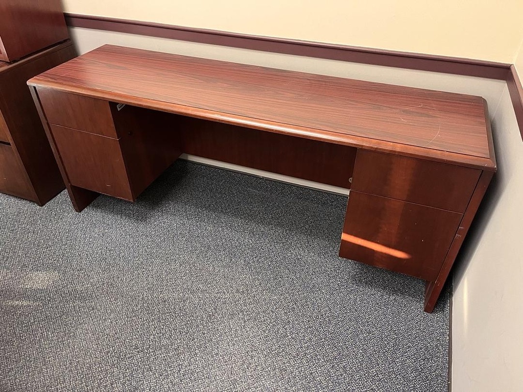 Desk - mahogany 71 x 20