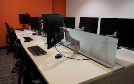 Workstation benching system (6 positions = 6 stations total)