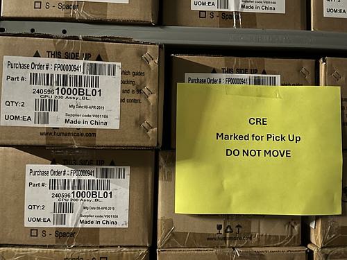 CPU assembly box (2 assemblies per box)