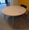 Round Table no Wheels