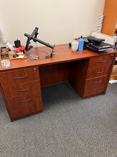 Cherry desks - straight 