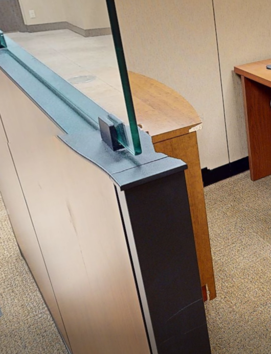 Coffee station cabinet, wood