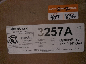 CEILING TILES 2FT X 4FT &amp; 1 BOX CONTAINS 12PCS, 1 BOX CONTAINS 10PCS (MODEL#3257A)