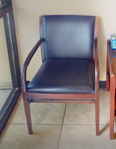 Black guest guest with arms