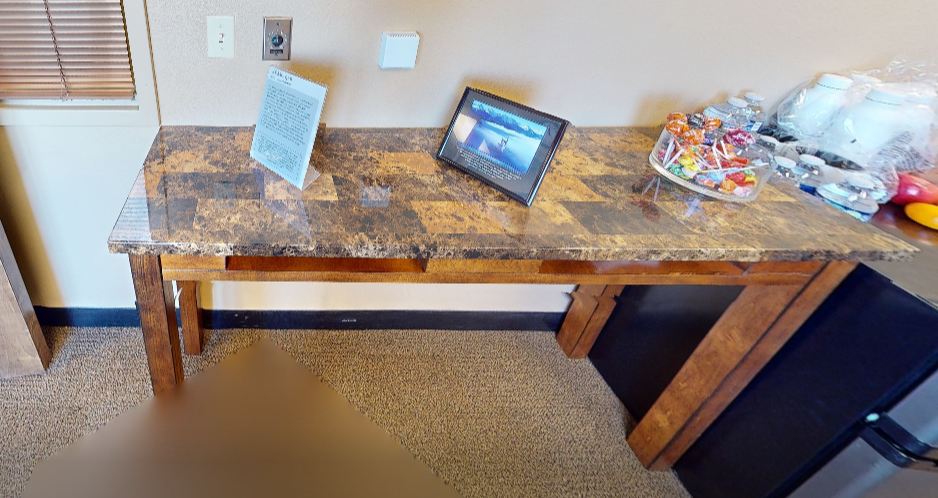 Rectangle table glass top