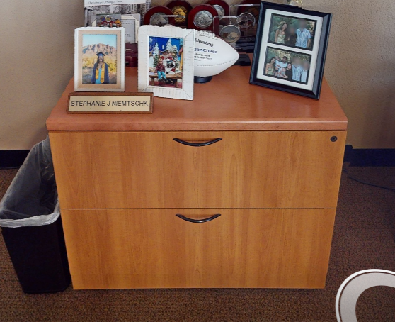 2D lateral wood credenza
