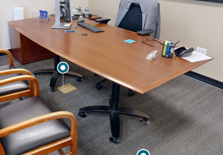 Conference table wood top