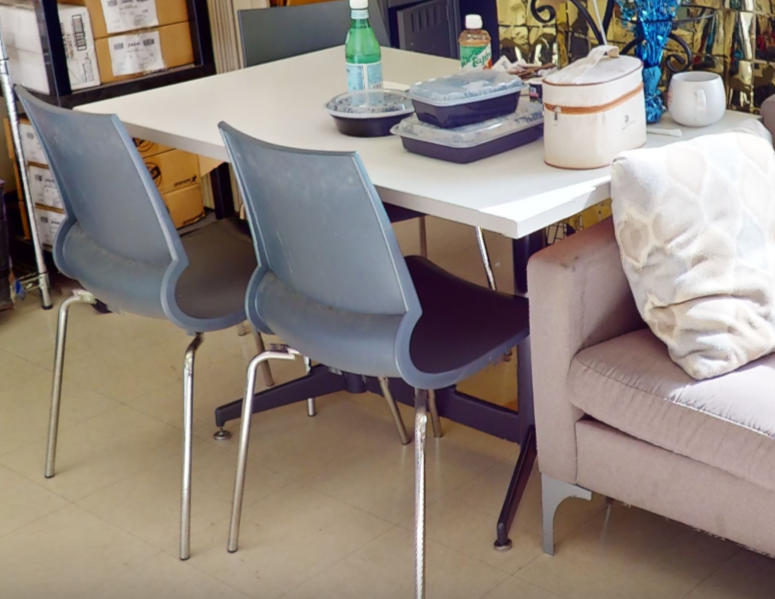 Square kitchen table