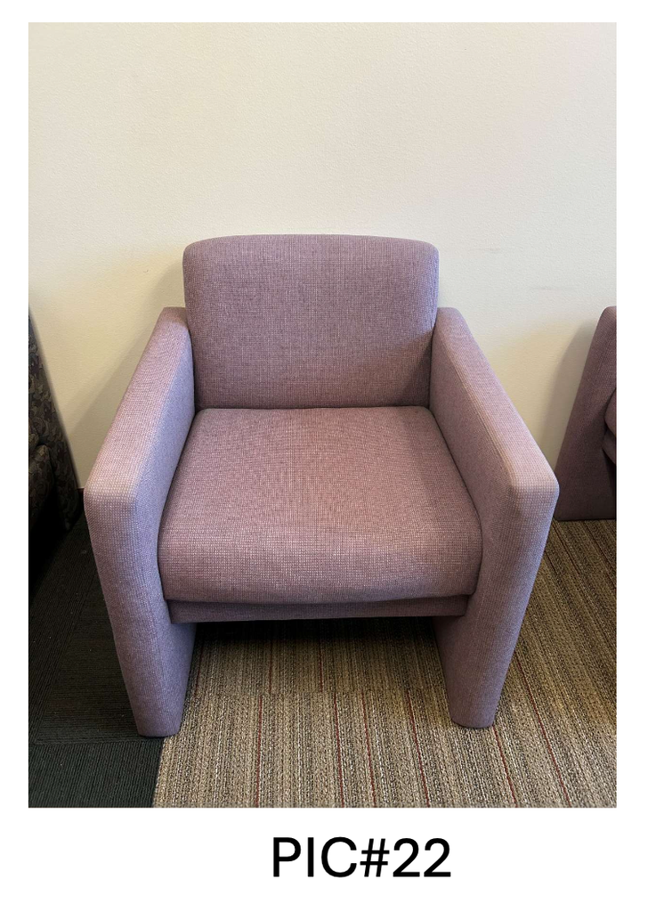 LOUNGE CHAIR, PINK, NO TAG