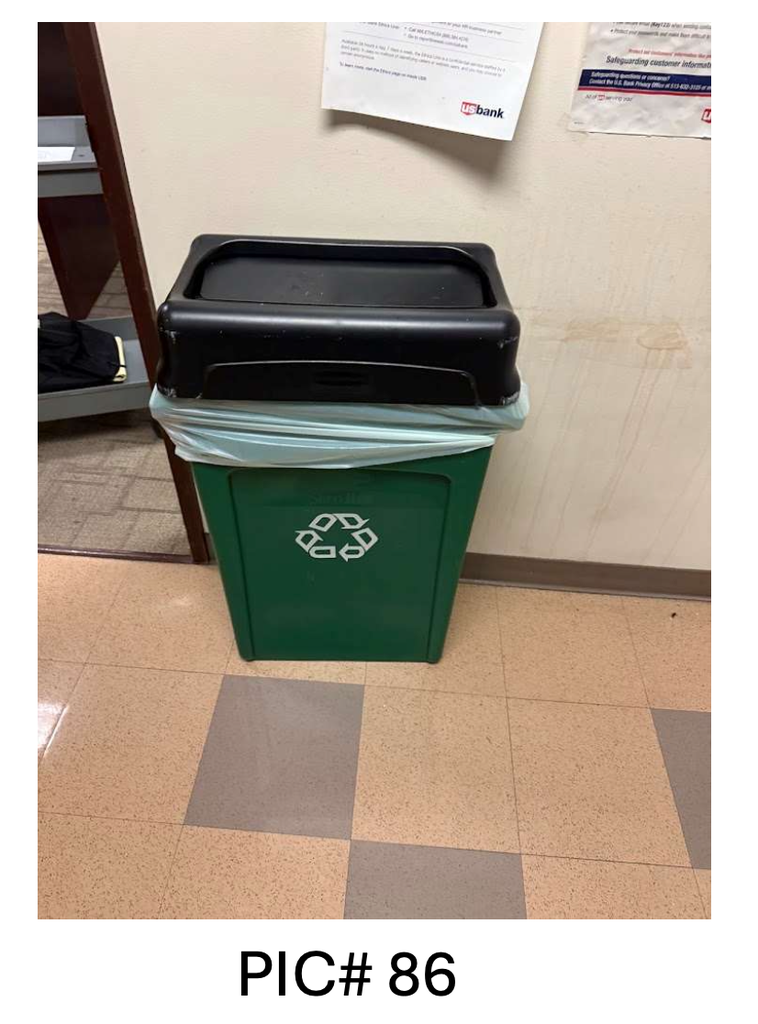 RECYCLE BIN - GREEN