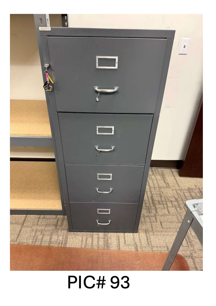 FIRE FILE CABINET - 4 DRAWER VERTICAL