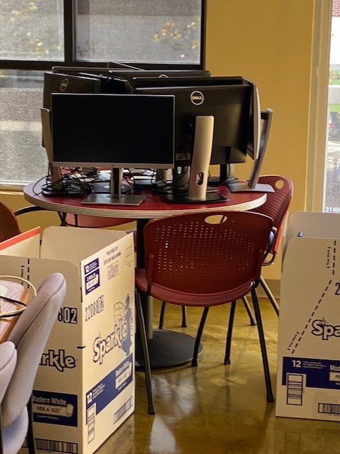 Red Round Table Breakroom