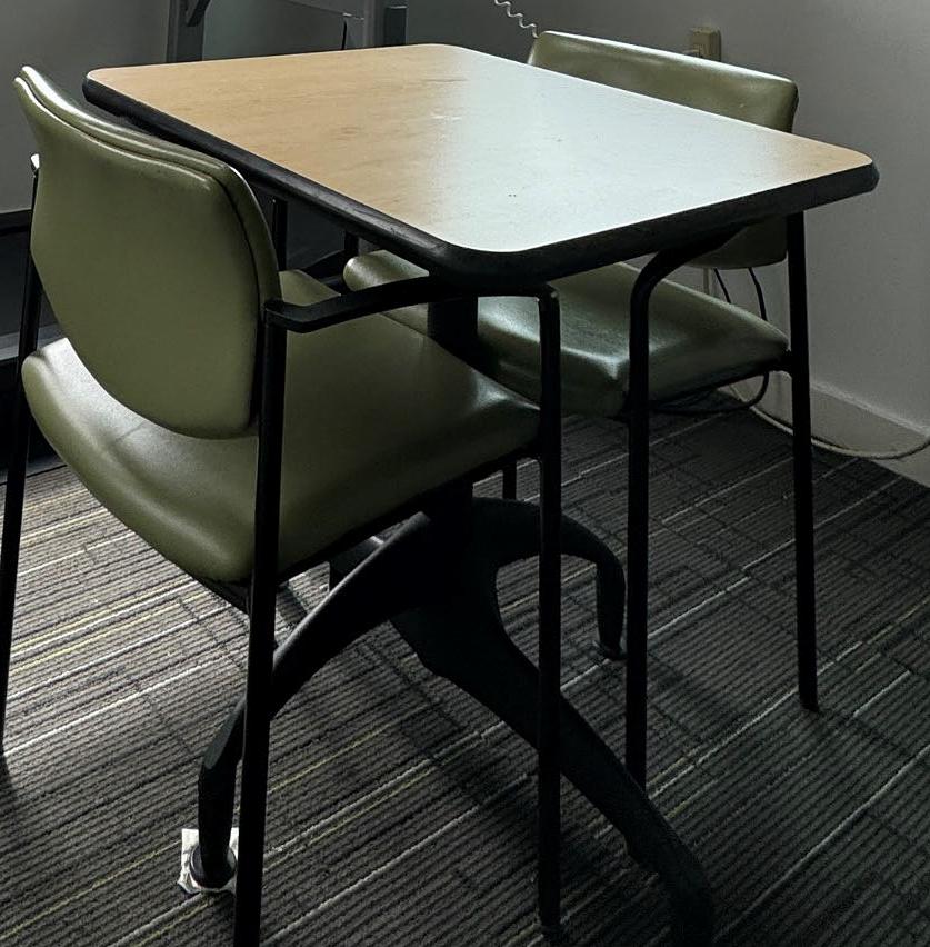 Tables (photo for reference)