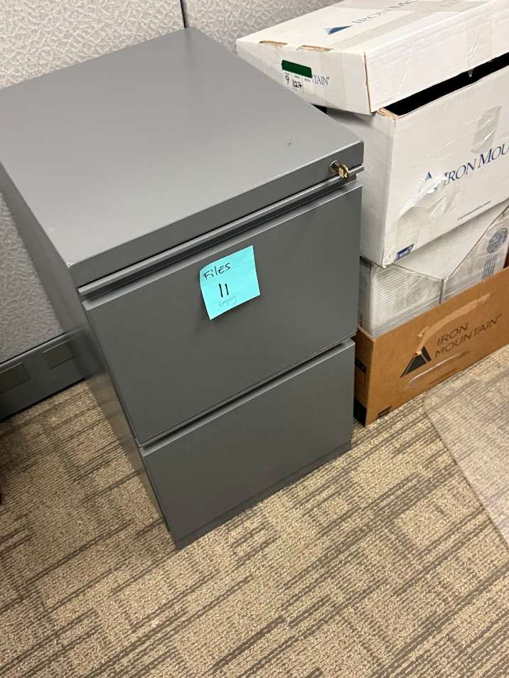 METAL PEDESTALS - File/File