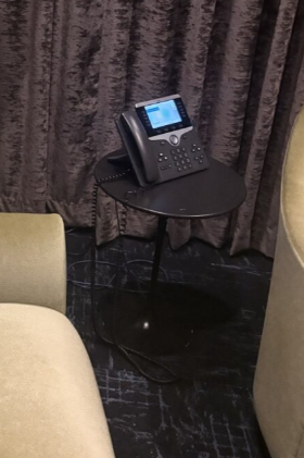 Small telephone table