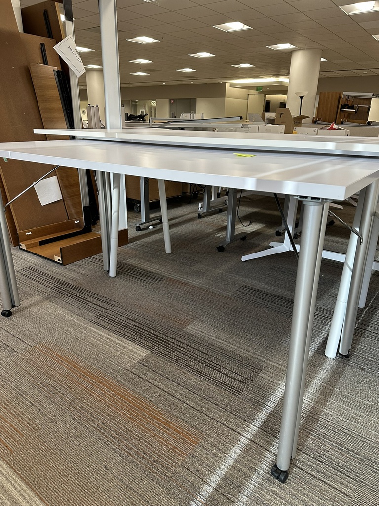 Medium Height Table on Wheels