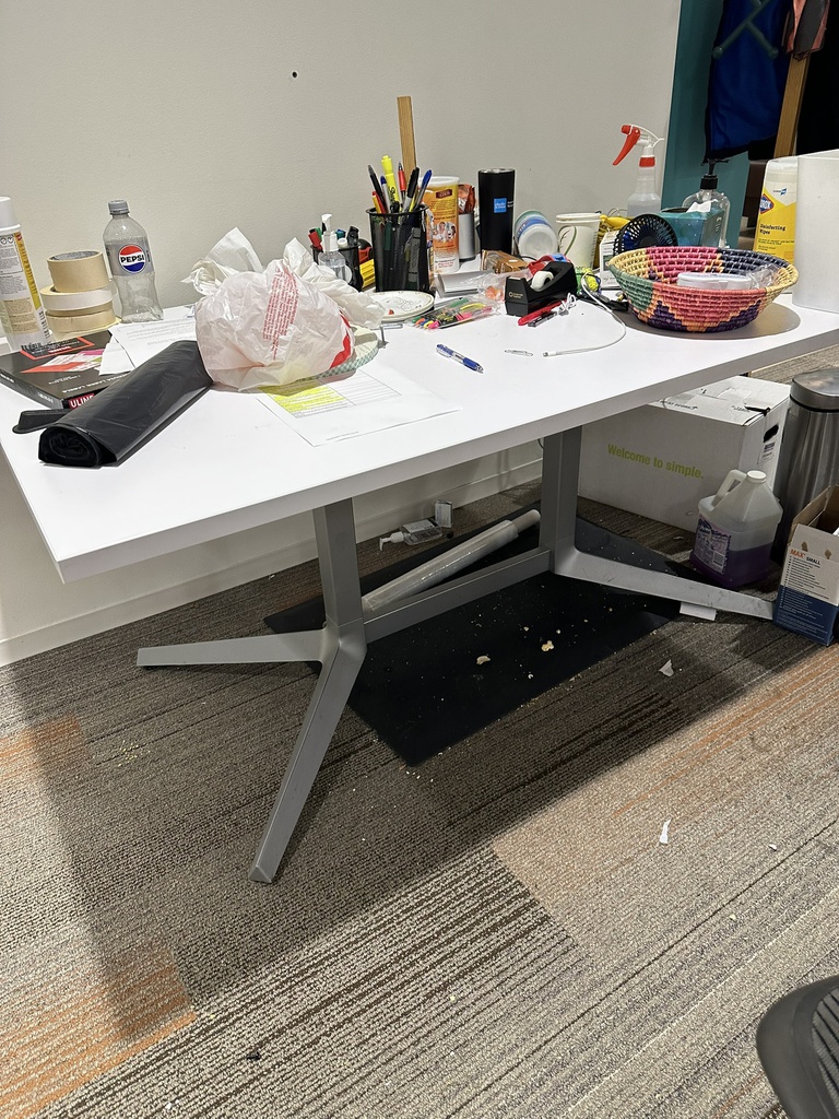 Training Table with Flat Legs