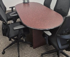 Oval Meeting Table