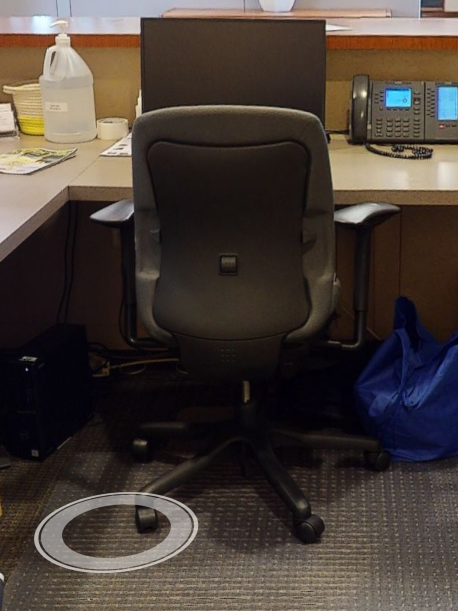 Grey Task Chair