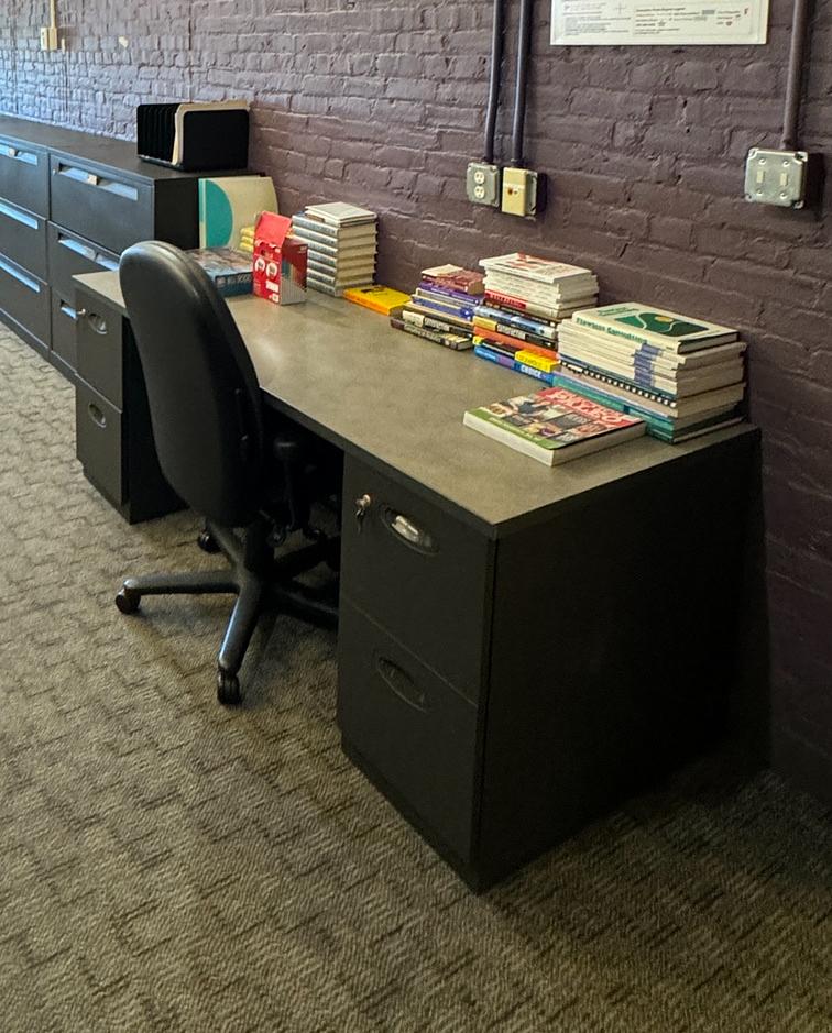 Desk - (1) 72" Work surface, (2) FF (Chair not included)