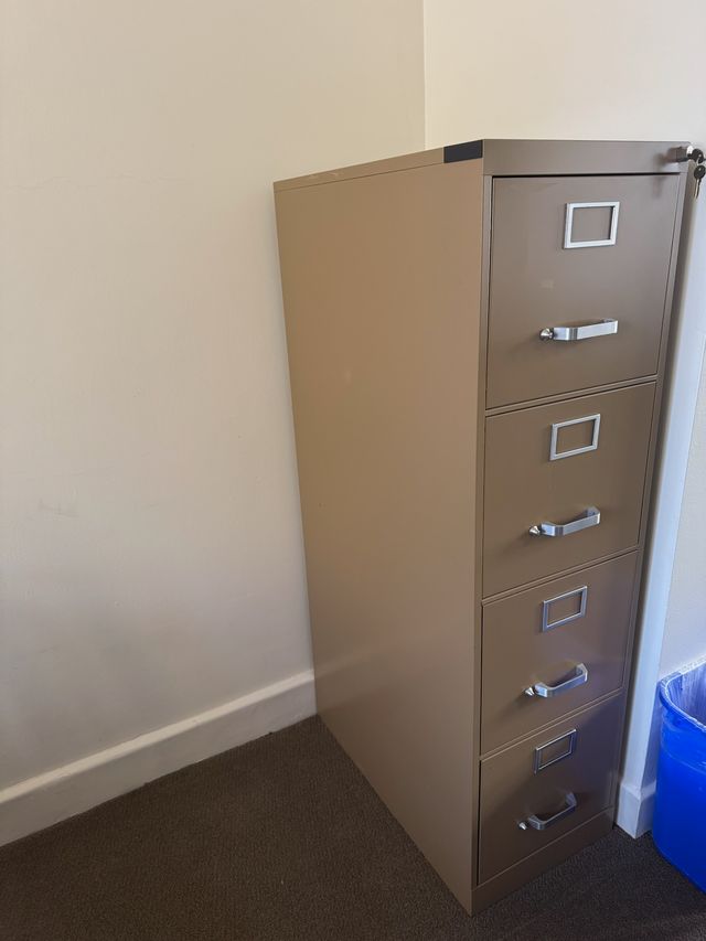 4 drawer vertical filing cabinet