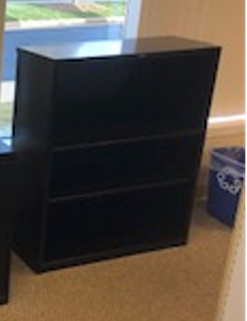 Black Bookcase