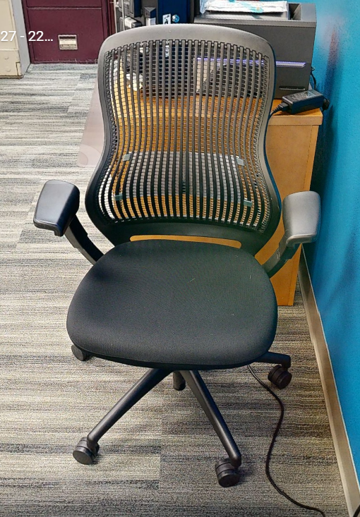 Black Task Chair