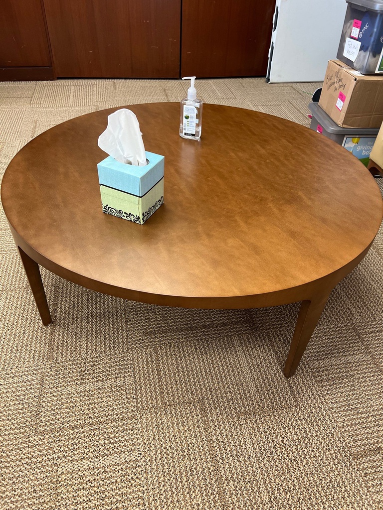 round coffee table