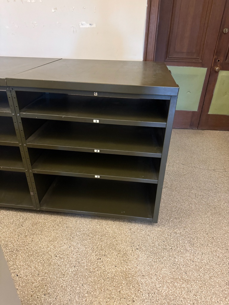 Metal map tables