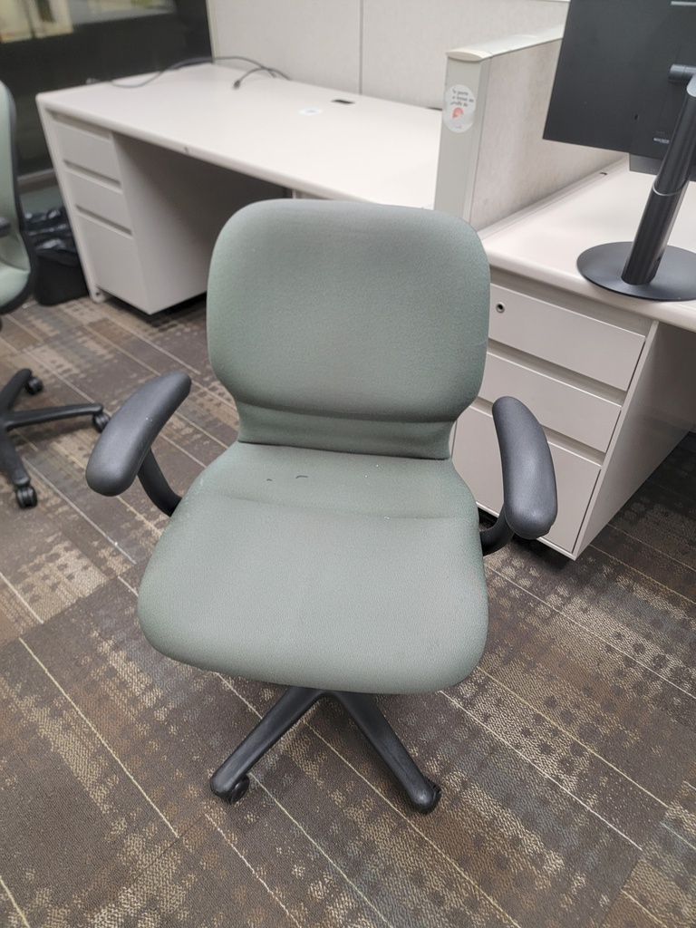 Office chair-green/black