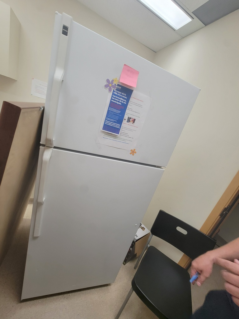 Hotpoint 2 door white fridge