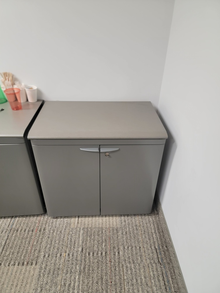 2 doors cabinet-metal