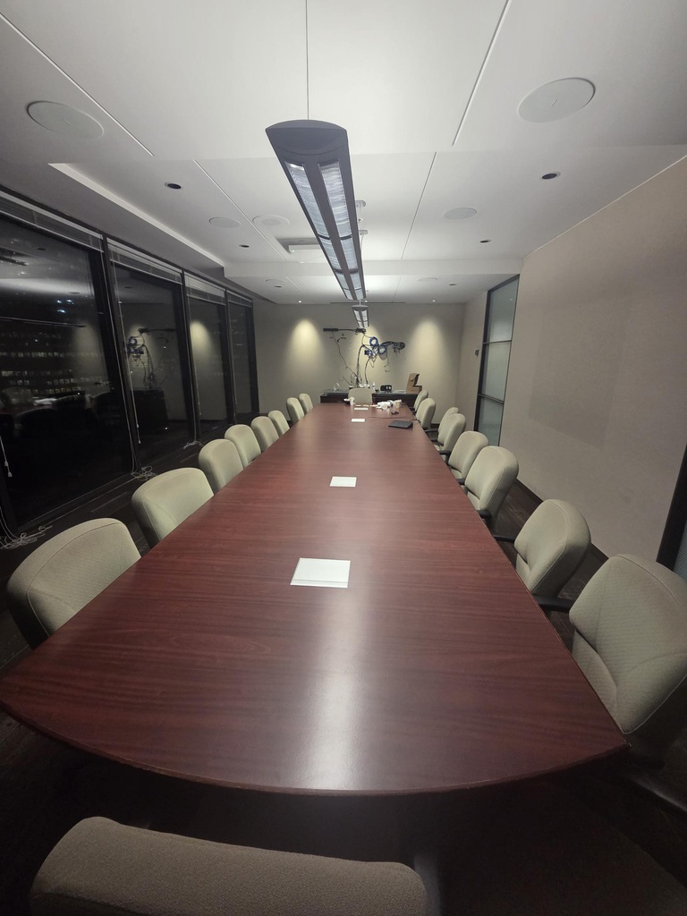 large boardroom table